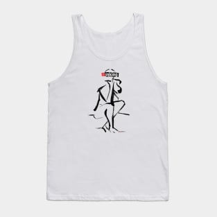 The Thinking Figure thinking ink Tank Top